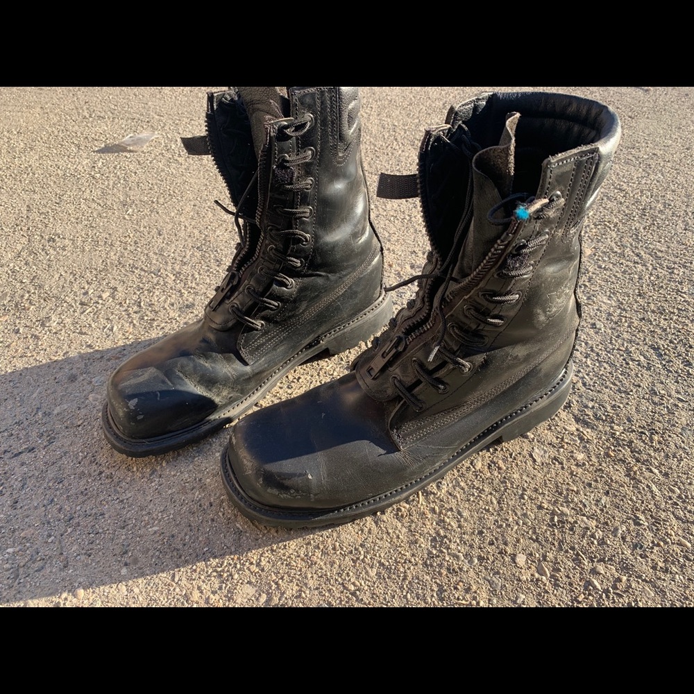 Fireman station boots